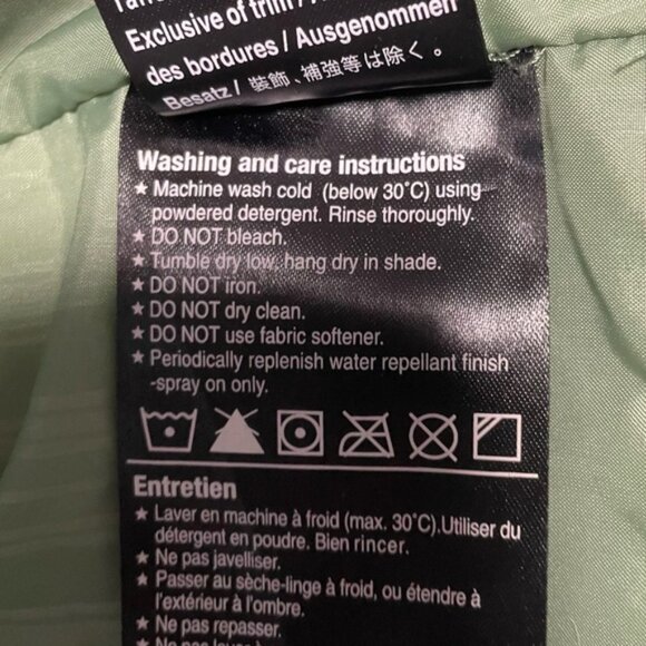 Burton Olive Green Ski Jacket Coat L - Picture 16 of 16